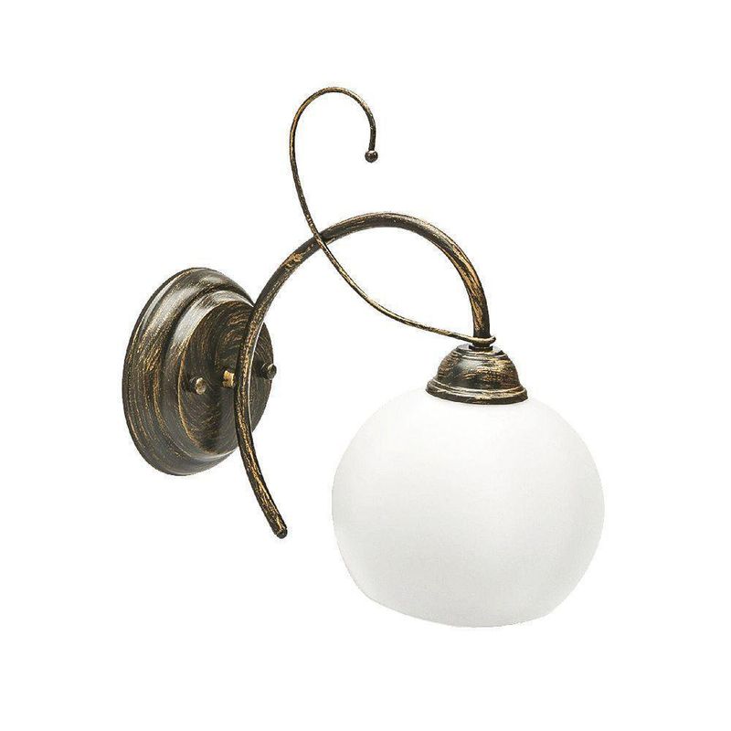 Lámpara De Pared Circular De 1 Bombillo E27 - Zlumini