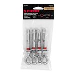 Bolsa Con 4 Taquetes Expansivos Con Armellas 3/8 Plg - Fiero
