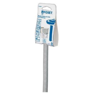 Manguera Para Grifo 1/2 Plg X 1/2 Plg X 0.4 Metros - Foset