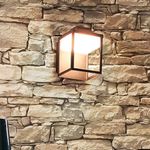 Farol De Pared Oaxils Negro Led De 9W - Tecnolite