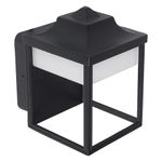 Farol De Pared Oaxils Negro Led De 9W - Tecnolite