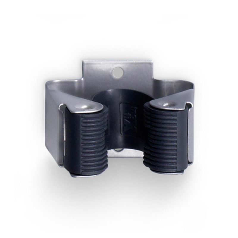 Colgador De Escoba Cromo Mate - Inofix