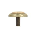 Halador Botón Latón Mate 3.15x2.44 Cm - Fincsa