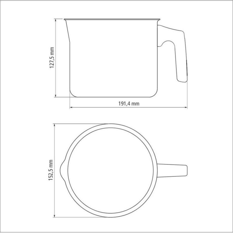 Hervidor De Leche 14 Cm - Tramontina