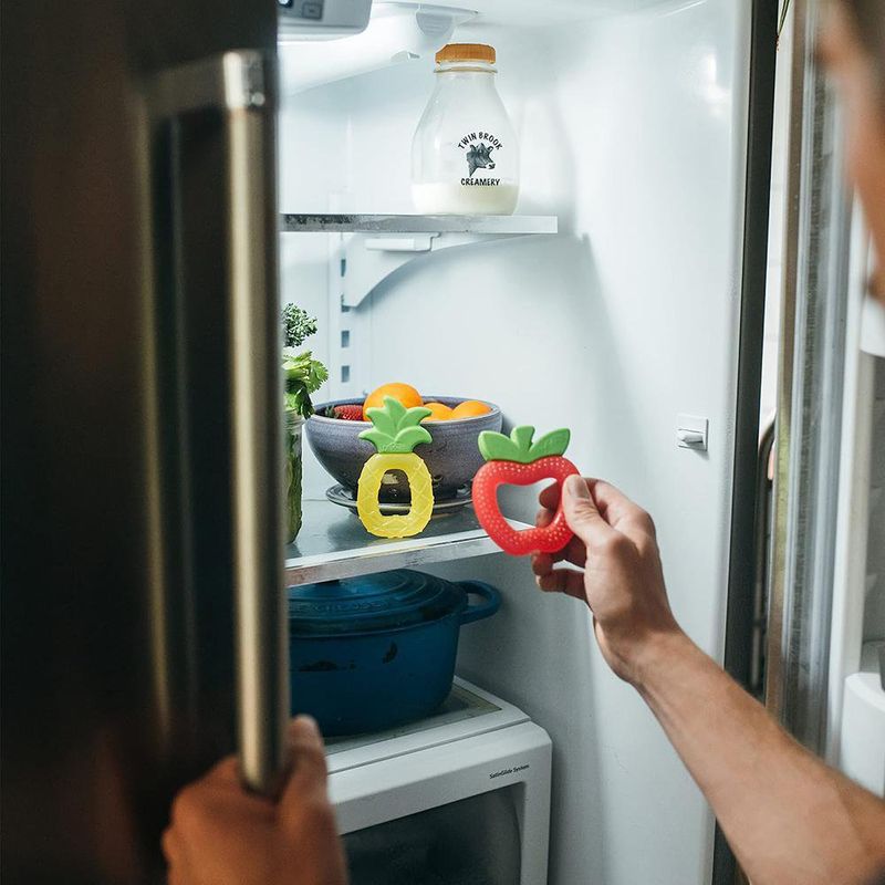 Mordedor De Agua Para Bebés Diseño De Frutas - Dr. Browns