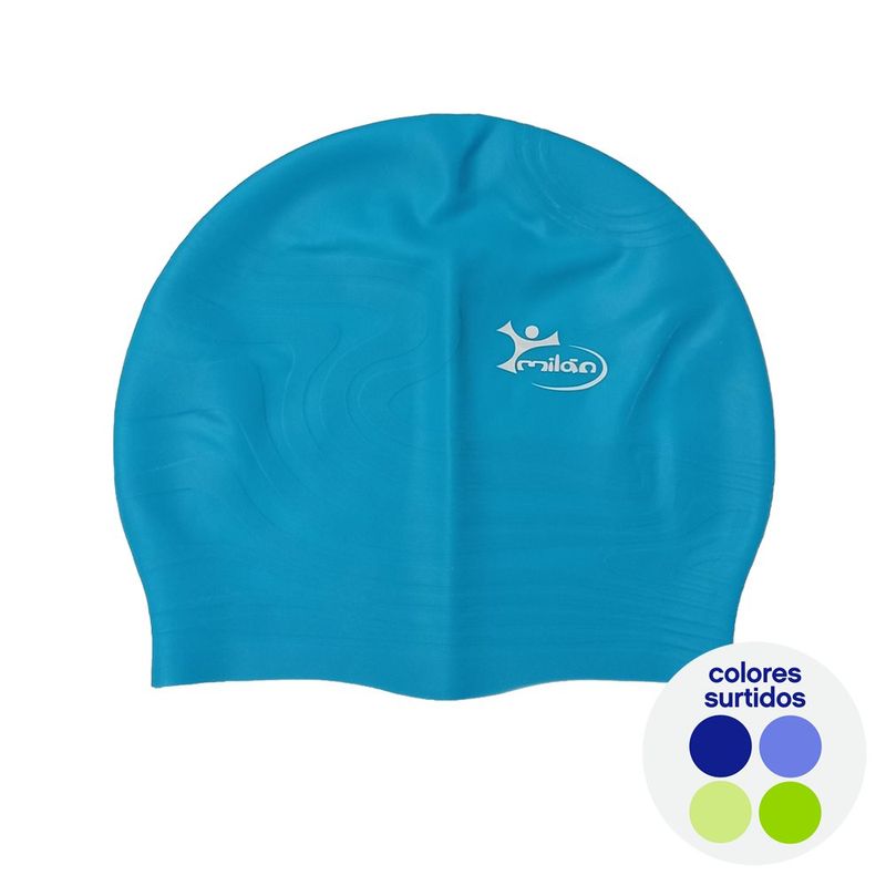 Gorro de Natación para Niño de Silicona - Colores Surtidos
