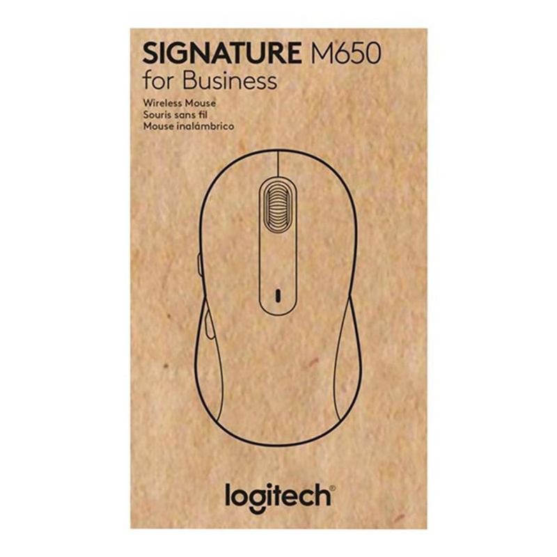 Mouse Inalámbrico Signature Mediano Blanco - Logitech
