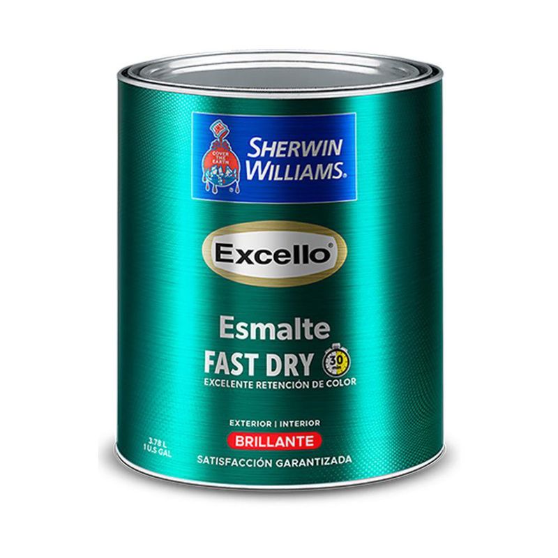 Esmalte Excello Negro Brillante 1 Gal