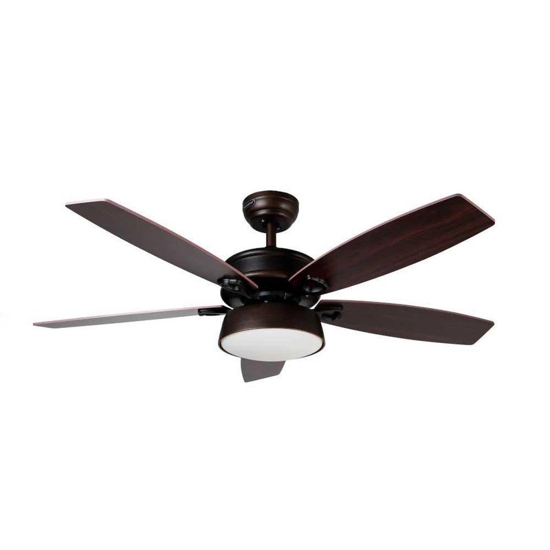 Ventilador Polux Chocolate Satinado De 52 Plg - Fasten Master