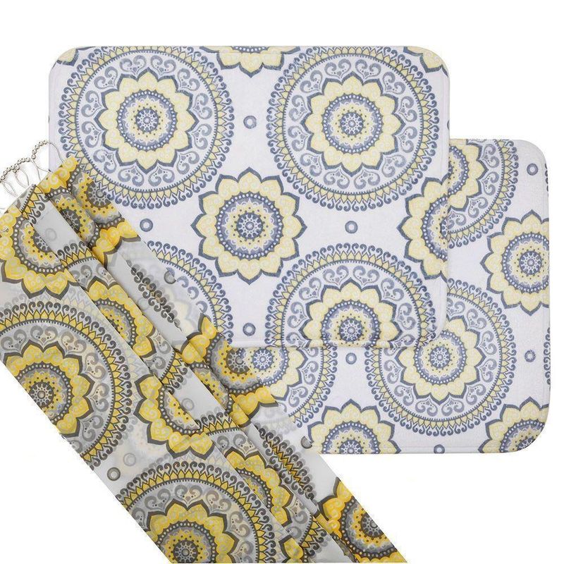 Set De Baño 15 Pzs A/Con G Lucia - Viva