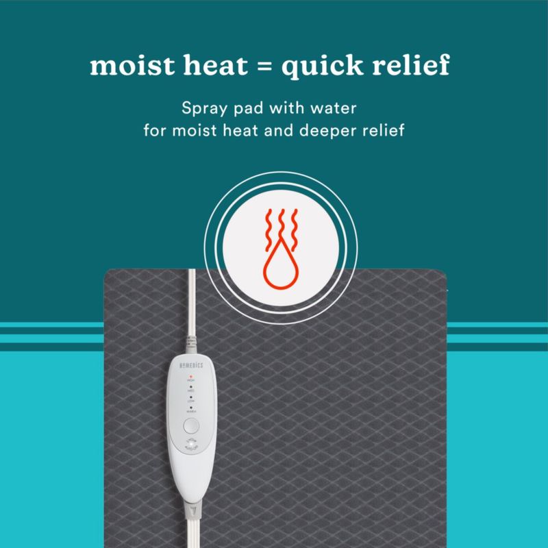Almohadilla Térmica Calor Húmedo - Homedics