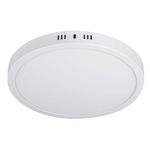 Lámpara Tipo Plafón LED Redonda Luz Cálida 24 W - Volteck