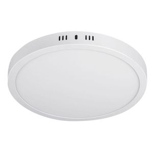 Lámpara Tipo Plafón LED Redonda Luz Cálida 24 W - Volteck