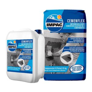 Impermeabilizante Cementoso Elástico De 2 Componentes - Impac