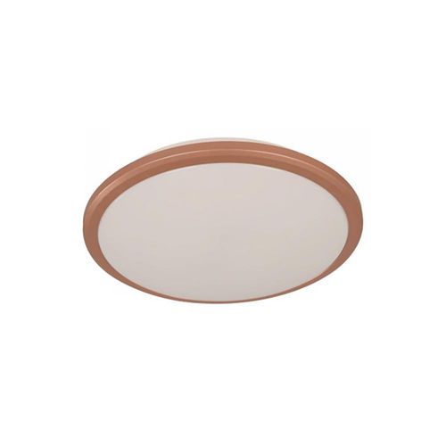 Plafón LED Redondo Luz Blanca Rose Gold 25 W - Ikelite