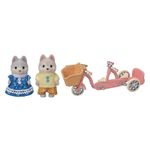 Hermanos Husky En Tándem - Sylvanian Families