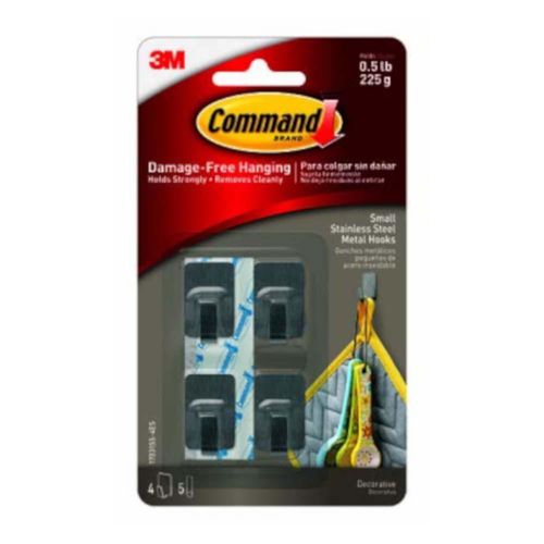 Set 4 Mini Ganchos de Metal 0.5 Lb