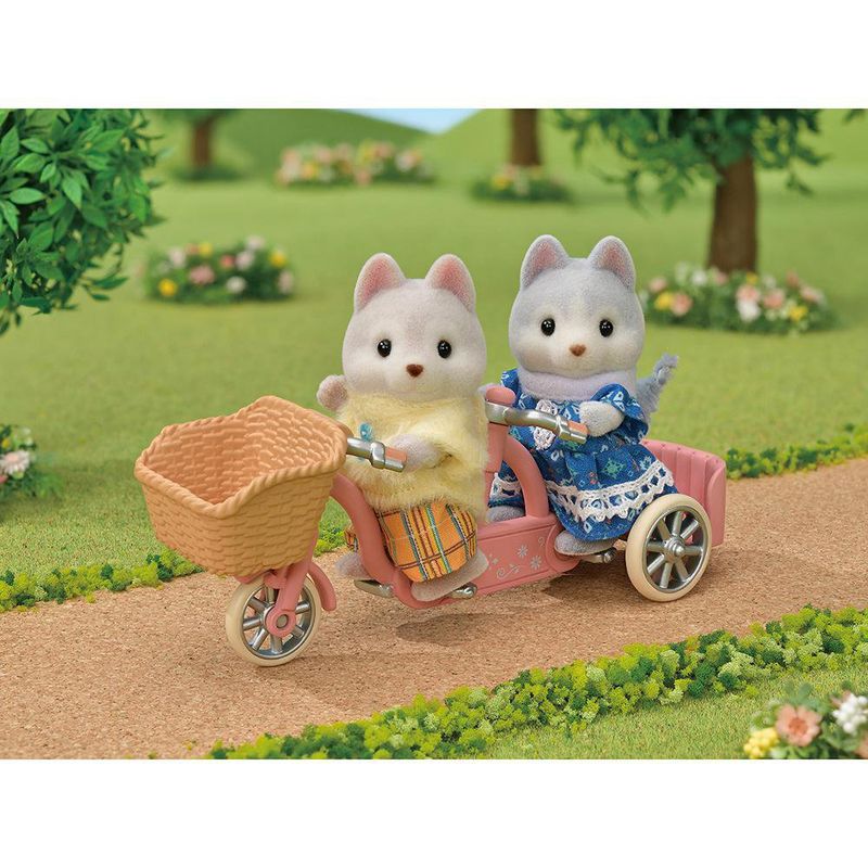 Hermanos Husky En Tándem - Sylvanian Families