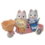 Hermanos Husky En Tándem - Sylvanian Families
