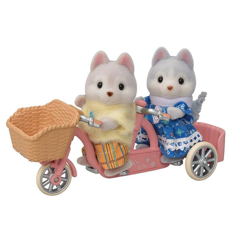 Hermanos Husky En Tándem - Sylvanian Families