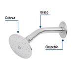 Ducha Fija de Latón Forma Redonda - Foset