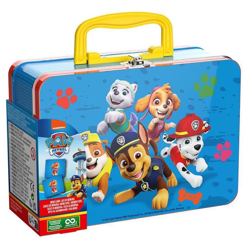Juego Memoria Mini Lata - Games Paw Patrol