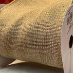 Listón Dorado Navideño 4 Plg x 5 Yardas - Scandi