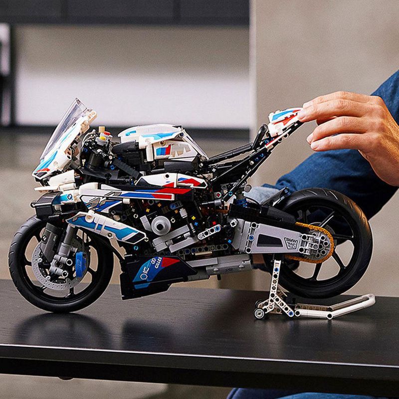 Juego De Construcción Moto 1000 Rr Bmw 1920 Pzaz - Lego