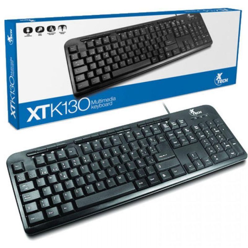 Teclado Multimedia Xtk-130 - Xtech