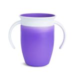 Vaso Entrenador Con Tapa Y Asas Miracle 360˚ Morado - Munchkin