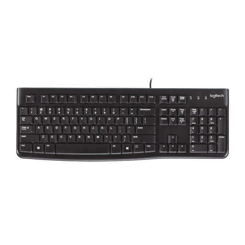 Teclado Usb K120 Logitech Negro - Logitech