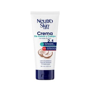 Crema Antibacterial para Manos y Cuerpo de 120 Ml