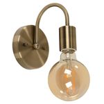 Lámpara De Pared Idea Bronce Antiguo E27 60 W - Designers