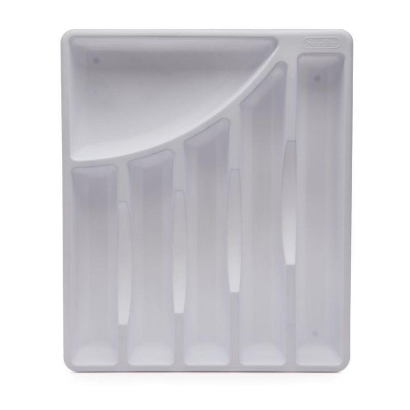 Porta Cubiertos Plástico Grande - Sterilite