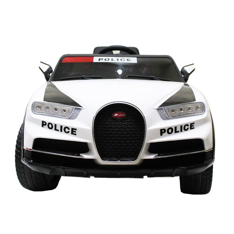 Carro Eléctrico Police Blanco M2189 - Lider Bike