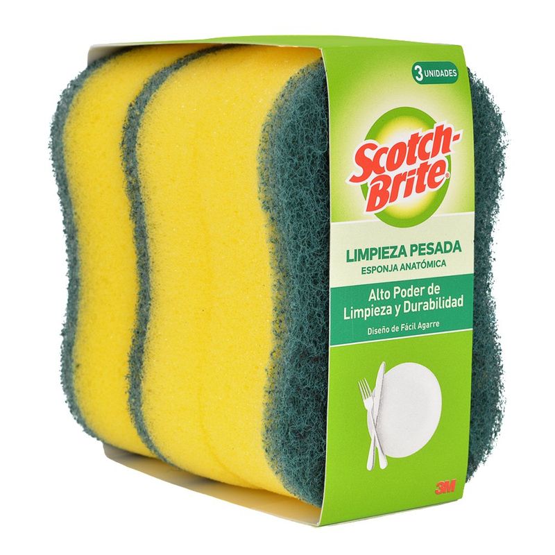 Esponja Espuma/Fibra Dura - Scotch