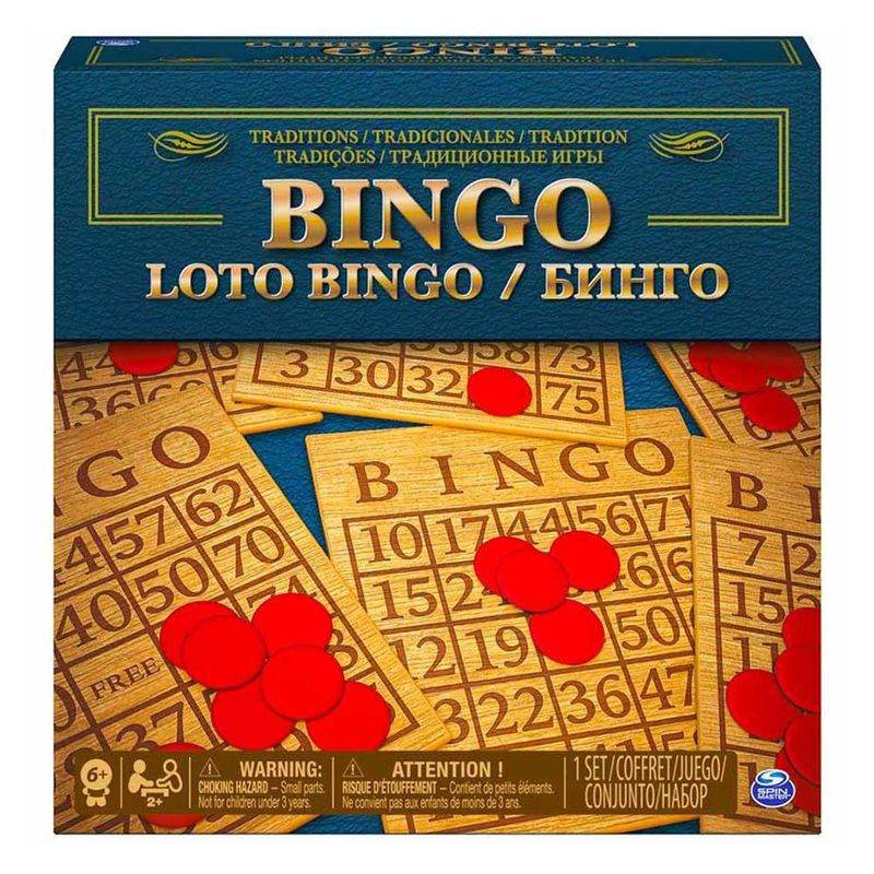 Juego De Mesa Bingo Básico - Spin Master