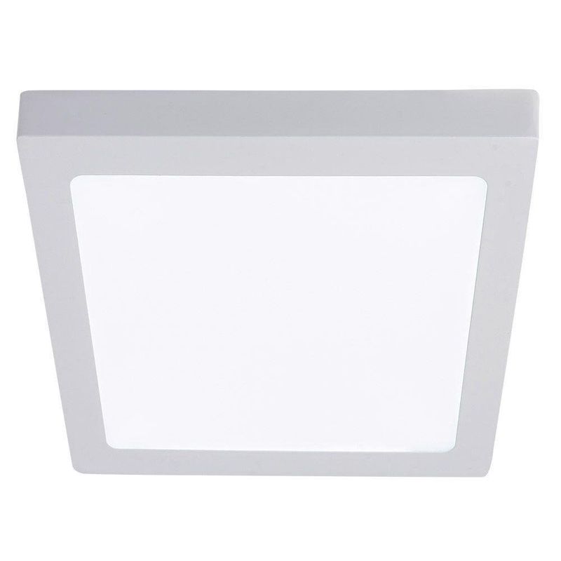 Lámpara Cuadrada Con Bombilla Led De Sobreponer Luz De Día De 18 W - Tecnolite