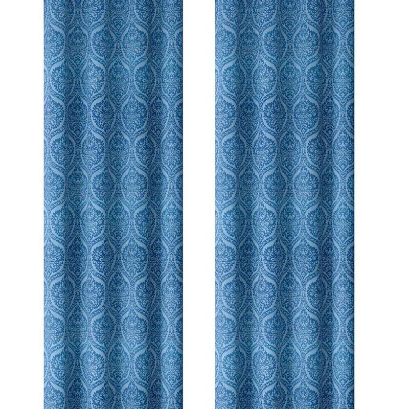 Cortina Velvet Azul 140 x 240 Cm