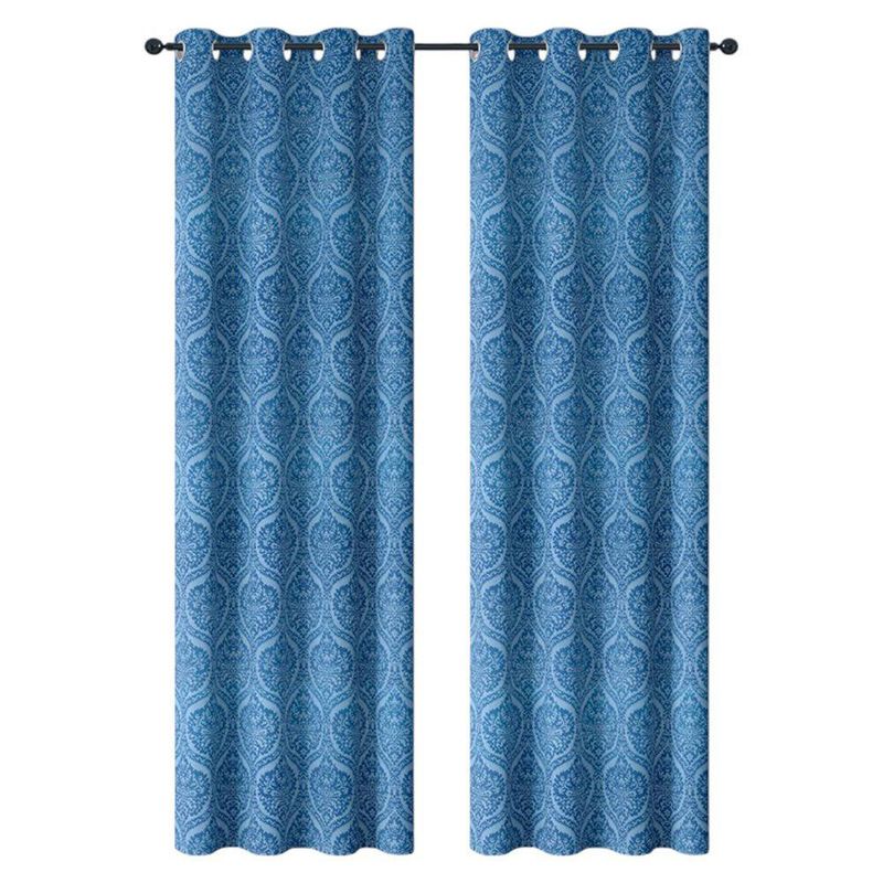 Cortina Velvet Azul 140 x 240 Cm