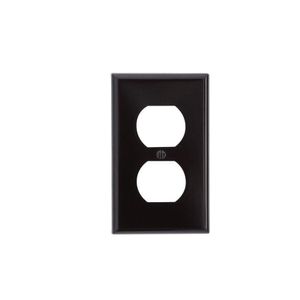 Placa De 2 Módulos Café - Leviton
