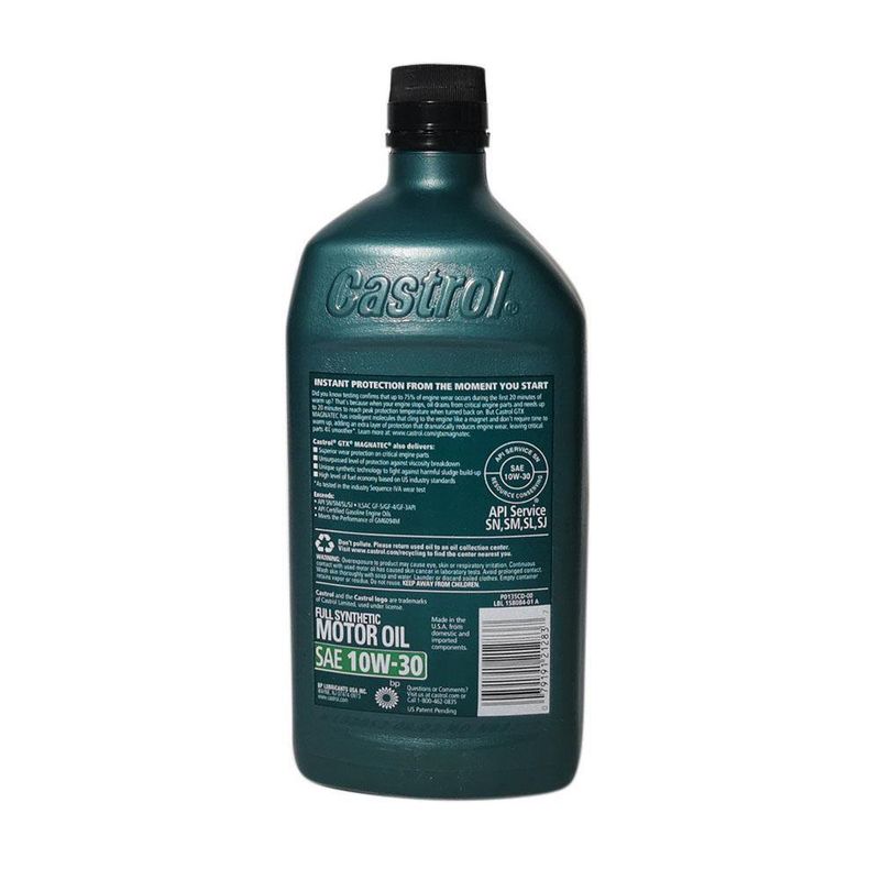 Aceite Sintético 10W-30 GTX Magnatec 1/4 Gal - Castrol