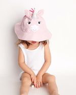 Sombrero Diseño Alicorn Talla 3 - 6 Meses - Zoocchini