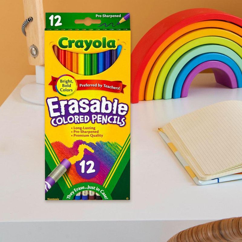 Crayones Borrables 12 Colores - Crayola