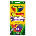 Crayones Borrables 12 Colores - Crayola