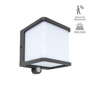 Lámpara Solar Led De Pared Luz Cálida De 7.5 W - Tecnolite