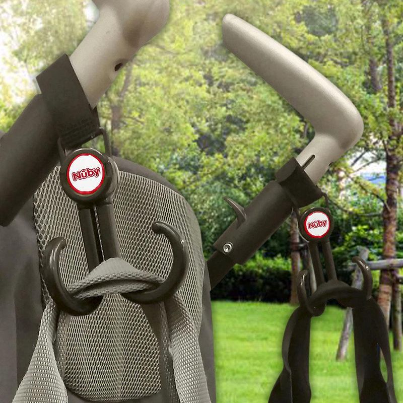 Set De 2 Ganchos Deluxe Para Carruaje - Nuby