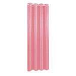 Cortina Color Rosado Diseño Corrugado De 135X240 Cm - Viva