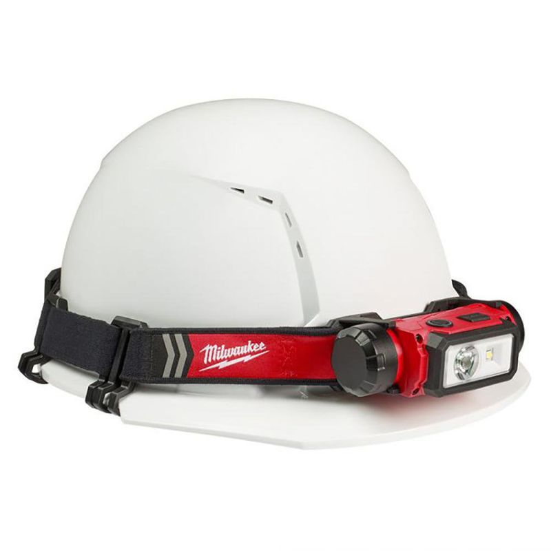 Linterna LED De Cabeza Recargable USB 600 Lúmenes - Milwaukee Electric