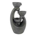 Fuente Con Luz Gris 32.5x25.2x58.3 Cm - Concepts